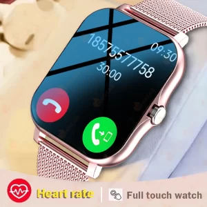 Smart Watch For Men Women Gift 1.69' Full Touch Screen Sports Fitness Watches Bluetooth Calls Digital Smartwatch Wristwatch